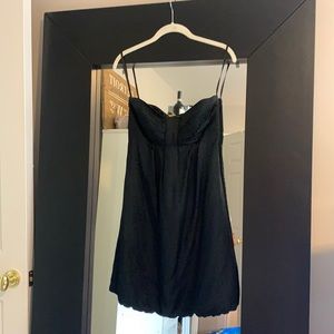 White House black market strapless dress